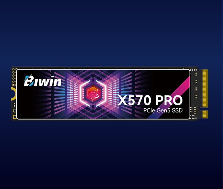BIWIN Black Opal 8TB X570 PRO PCIe Gen5Ã4, NVMe 2280 Up to 14000/13000 MB/s BX570DN08TB-RGX - 5 Year Warranty