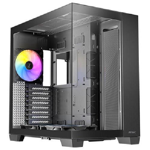 Antec C8 ARGB - Black, Full Tower, E-ATX/ATX/Micro-ATX/ITX, 270° Tempered Glass, USB-C 10Gbps, 3à ARGB PWM Fans, 360mm Radiator, 2Yr Wty
