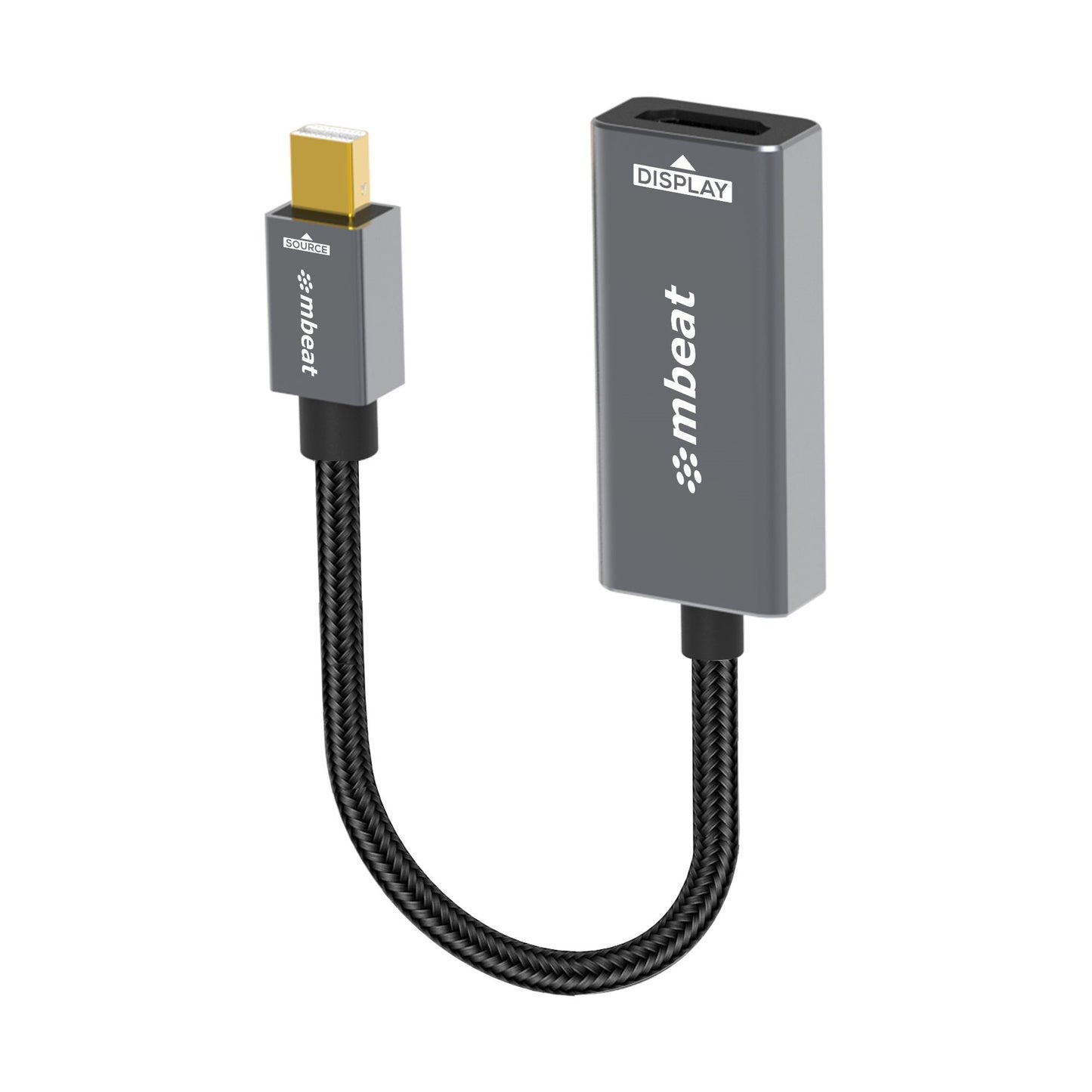 mbeat Tough Link Mini DisplayPort to HDMI Adapter Seamless Connectivity HDMI Version: 1.3 1080p@60Hz HD display Package Weight: 42.5g