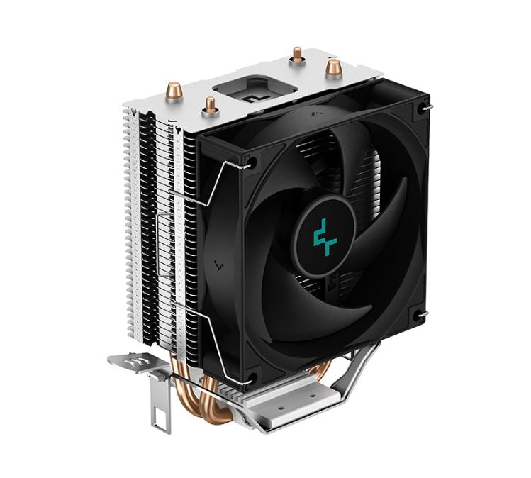 DeepCool AG200 Compact Single-Tower CPU Cooler , 2 Copper Heat Pipes, 92 mm FDB PWM Fan, Application For IntelLGA1700/1200/1151/1150/1155 AMDAM5/AM4