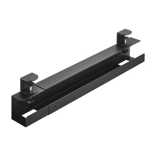 Brateck Extendable Clamp-On Under Desk Cable Tray -- Black(LS)