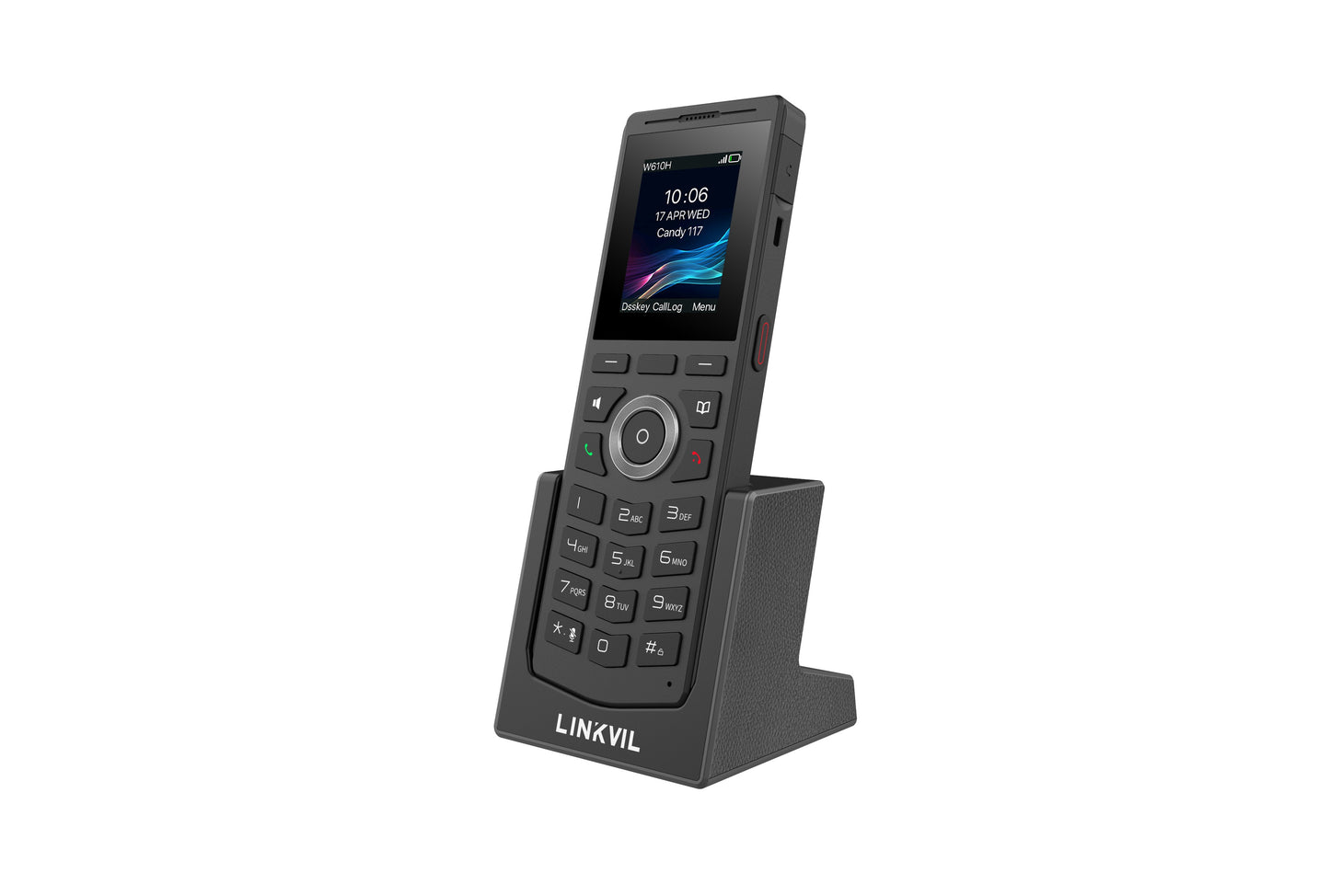 Fanvil Linkvil W610H IPCT Wireless Phone, Large Capacity Battery, HD voice and Noise Reduction, Built-in bluetooth 5.0 8 hoursâ talk time or 160 hours