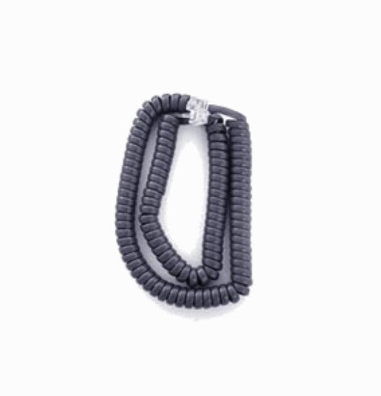 Fanvil curly cord for XU series headset, curveï¼black