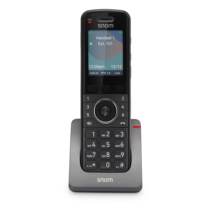 SNOM M55 DECT Handset, Bluetooth, HD Audio Quality, Long Standby time, Backlit Keys, Advanced Audio Quality, For PSU Use IPS-4661-AU