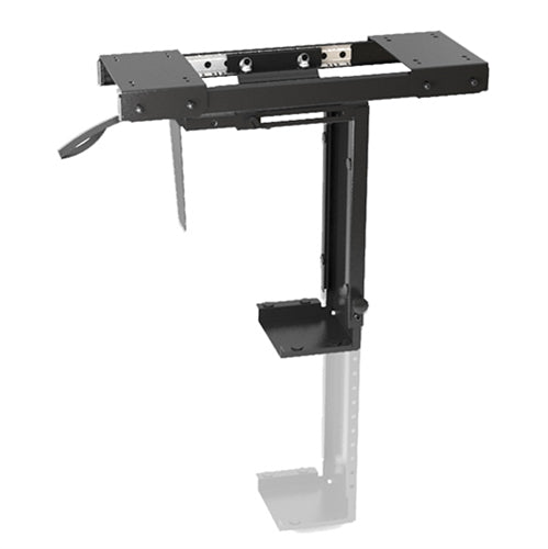 Brateck Adjustable Under-Desk ATX Case Mount with Sliding track, Up to 10kg,360° Swivel ï¼LSï¼