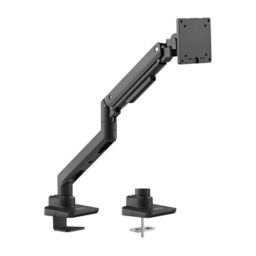 Brateck Fabulous Desk-Mounted Heavy-Duty Gas Spring Monitor Arm Fit Most 17'-49' Monitor Up to 20KG VESA 75x75,100x100 (Black) ï¼LSï¼
