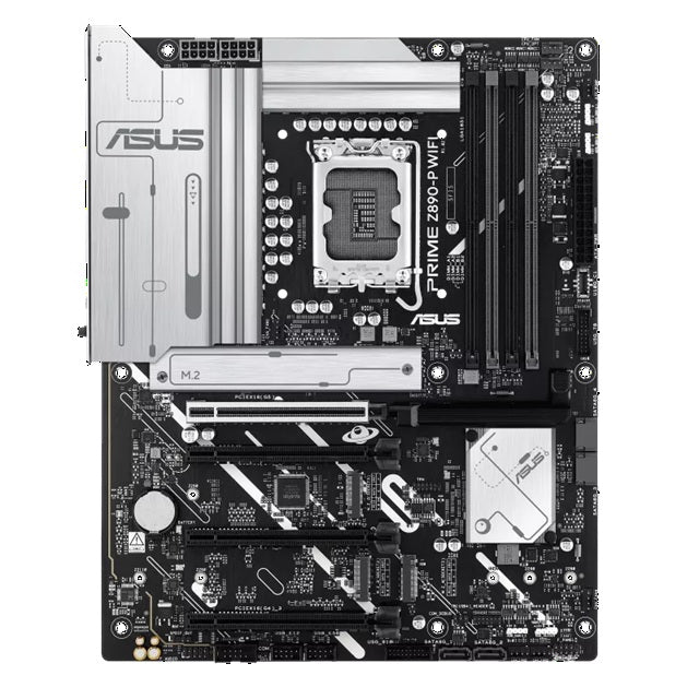 ASUS PRIME Z890-P WIFI-CSM LGA1851 ATX Motherboard 192GB, DDR5, 1 x PCIe 5.0 x16 slots, 4 x M.2 slots, 4 x SATA 6Gb/s