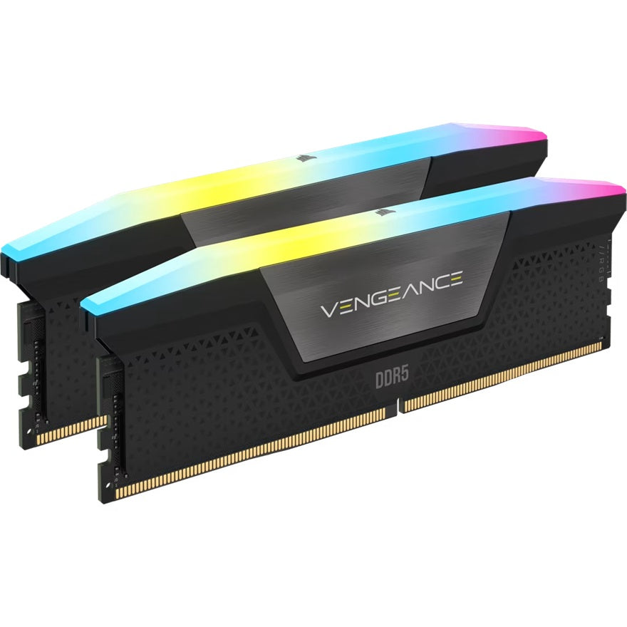 Corsair Vengeance RGB 32GB (2x16GB) DDR5 DRAM 6000MT/s CL38 Memory Kit â Black