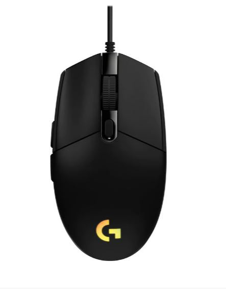 Logitech G203 LIGHTSYNC RGB 6 Button Gaming Mouse 200 â 8,000 dpi USB data format: 16 bits/axis USB report rate:1000Hz (1ms) Microprocessor: 32-bitARM