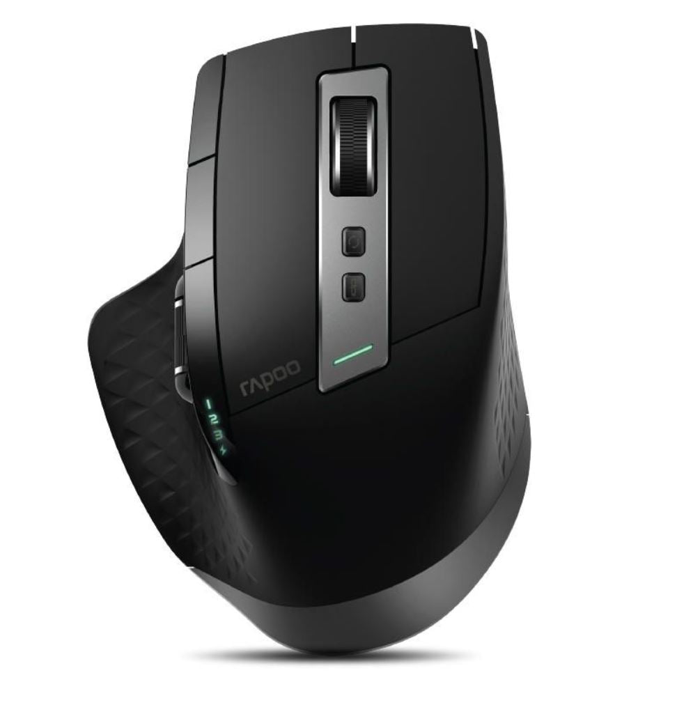 RAPOO MT750S Multi-Device Bluetooth & 2.4G Wireless Mouse - Upto DPI 3200 Rechargeable Battery - MX Master Alternative 910-005710