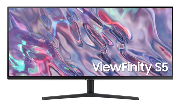 Samsung 34' ViewFinity S50GC UWQHD Ultra-Wide 3000:1 100Hz 3440x1440 21:9 5ms 250 cd/ã¡ HDR10 VA DP 2xHDMI Headphone Tilt Adjustable VESA Black 3Y WTY