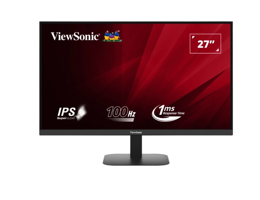 ViewSonic 27' 2K QHD IPS, 100Hz, 1ms MPRT, HDR10, 300 Nits, 1000:1, 178°/178°, HDMIÃ2, DP, sRGB 99%, 2Ã2W Speakers. 3YARW