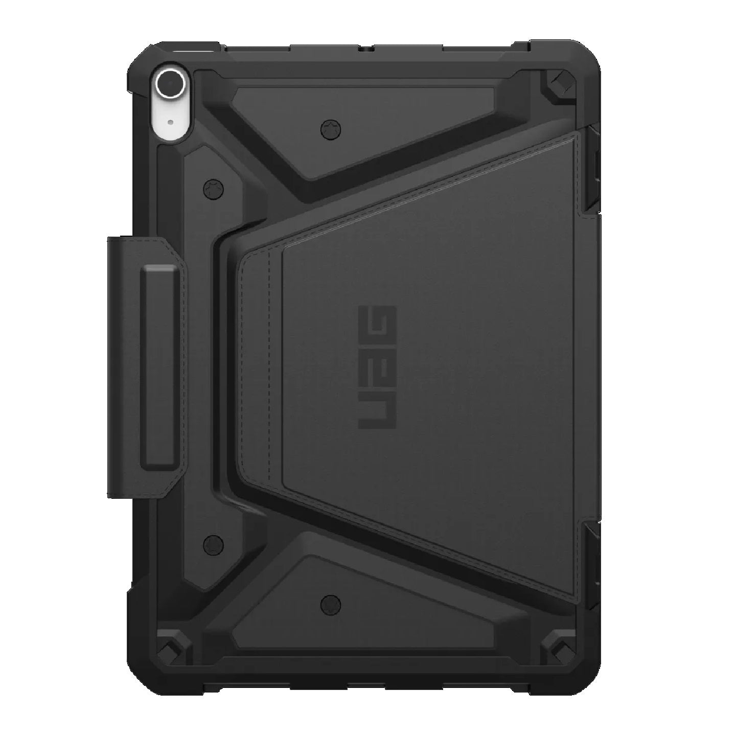 UAG Metropolis SE Apple iPad Air M2 (11') (6th Gen) Folio Rugged Case - Black (124473114040), DROP+ Military Standard, 10 Years Warranty