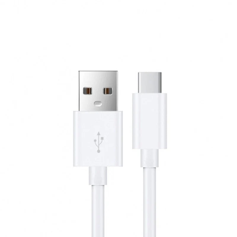 USP USB-C to USB-A Cable (2M) White - 3A, Durable, Fast Charge, High Quality, Samsung Galaxy, iPad, MacBook, Google, OPPO, Nokia, 5 Years Warranty
