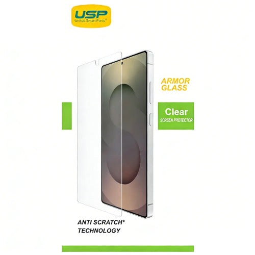 USP Samsung Galaxy A27 (6.7') Armor Glass Screen Protector Clear - Scatch Resistance ,9H Hardness, 5 Years Warranty