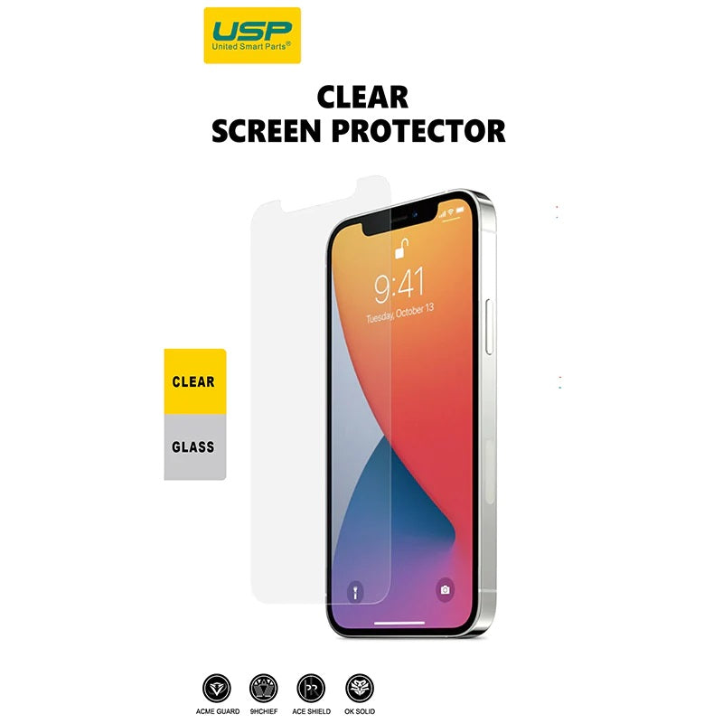 USP Apple iPhone 11 Pro Max / iPhone XS Max (6.5') Tempered Glass Screen Protector - Full Coverage, 9H Hardness, Bubble-free, 3 Years Warranty