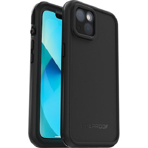LifeProof FRE Apple iPhone 13 Case Black - (77-85527), WaterProof, 2M DropProof, DirtProof, 360° Protection Built-In Screen-Cover, 7 Years Warranty