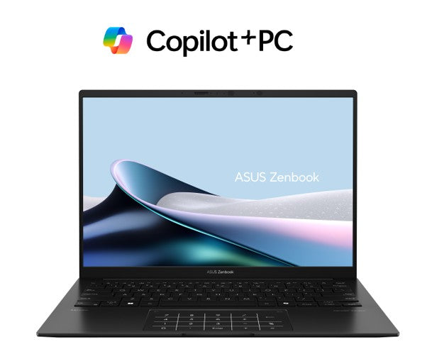 ASUS Zenbook 14 14' 3K OLED Notebook AMD Ryzen AI 7 350 DDR5 16GB 512GB SSD Black Win 11 Home 1.2kg ~40 TOPs 1Y Warranty Copilot+ PC