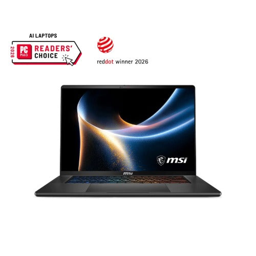 MSI Stealth 16'' QHD Intel® Core⢠Ultra 9 processor 386H DDR5 16GB*2 1TB SSD Windows 11 Pro RTX⢠5080, GDDR7 16GB 2 Y Warranty