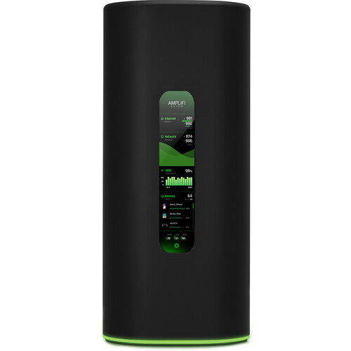 Ubiquiti Amplifi Alien Mesh Router - Wi-Fi 6 - 4x Gigabit Ethernet Ports on Router, Touch Screen Display, 5 GHz 8x8 WiFi 6 Radio, 2Yr Warr