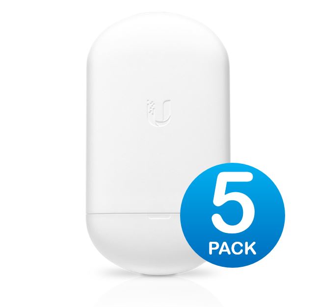 Ubiquiti NanoStationAC - 5GHz airMax AC Radio - 5 Packï¼450+ Mbps Throughput,
