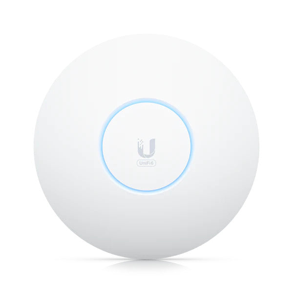 Ubiquiti UniFi U6-Enterprise WiFi 6E 4x4 MIMO PoE+ Access Point,140m Coverage,600+ Device&2.5GbE Uplink, Ceiling Mount,For High-Density, 2Yr Warr