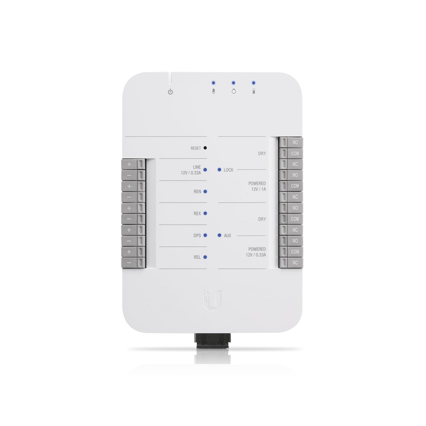 Ubiquiti UniFi Access Hub,Single Door Entry Mechanism,PoE Power, Support UA-LITE& UA-PRO,Four Inputs &12v Dry Relays for Most Door Lock, 2Yr Warr