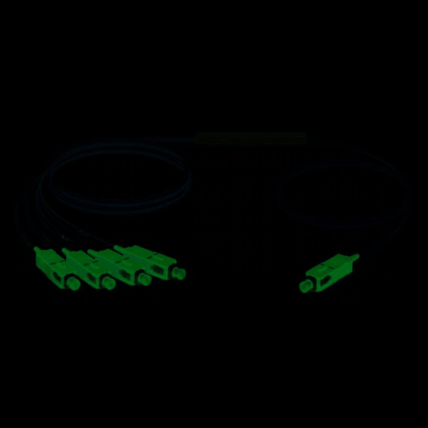 Ubiquiti UFiber Gigabit Passive Optical Network Splitter 1:4, For Use With UFiber OLT Solutions, Terminated With SC/APC Connector, 2Yr Warr