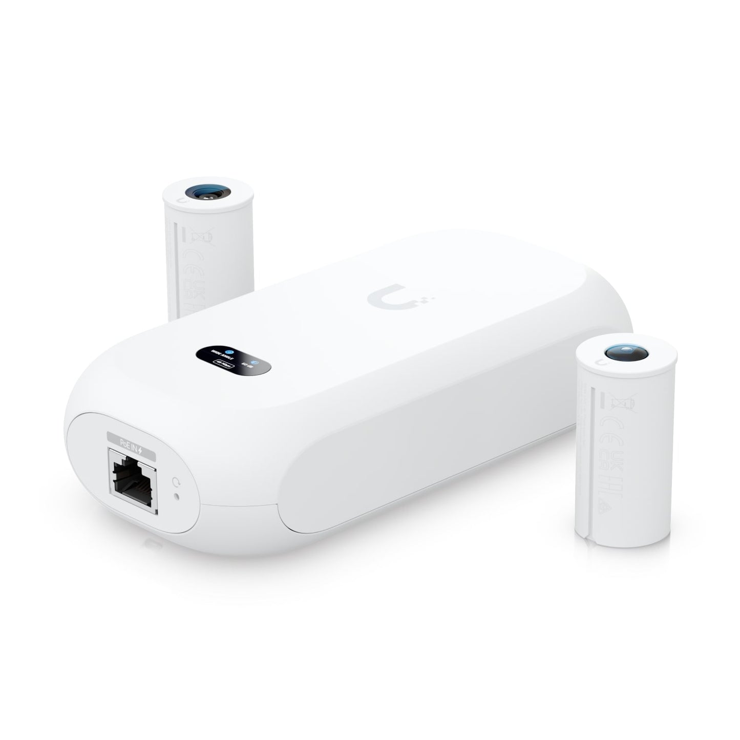 Ubiquiti Camera 8MP Wide Angle Lens (97.5Ë H), 12MP Fisheye 360Ë Lens, Colour LCM Display For Device Status Monitoring