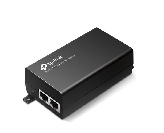 TP-Link TL-POE260S 2.5G PoE+ Injector, 1Ã 2.5G PoE Port, 1Ã 2.5G Non-PoE Port, Data and Power Carried over The Same Cable Up to 100 Meters, Pocket Siz