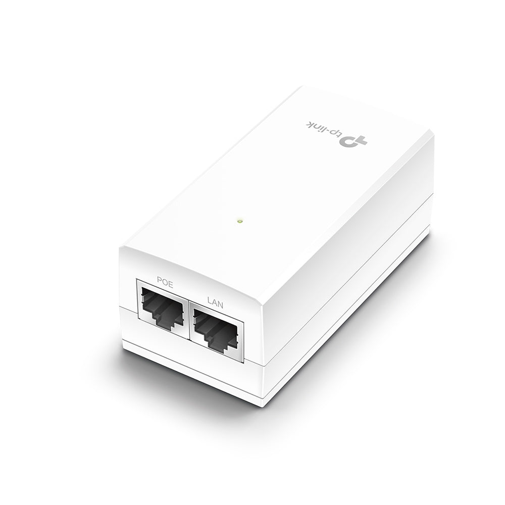 TP-Link POE4818G Omada 48V Passive PoE Injector Adapter, 1Ã Gigabit PoE Port, 1Ã Gigabit Non-PoE Port