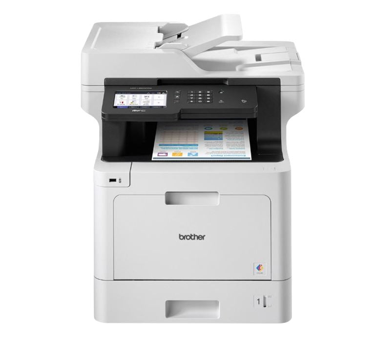 Brother MFC-L8900CDW Print Speed up to 31ppm(Mono&Colour) 2-Sided (Duplex) Print, 2-sided (Duplex) Scan USB & Wired & Wireless Network. 250 Sheets