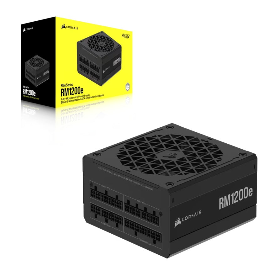 Corsair RMe Series⢠RM1200e Fully Modular Low-Noise ATX Power Supply (AU), 80 PLUS Gold, ATX12V 3.0