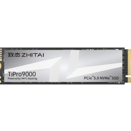 Zhitai TiPro9000 SSD 1TB M.2 2280 YMTC Xtacking 4.0 TLC Chip PCle Gen 5 X 4.0 14,900MB/s 13,500MB/s R/W 600 TBW 5Y warranty