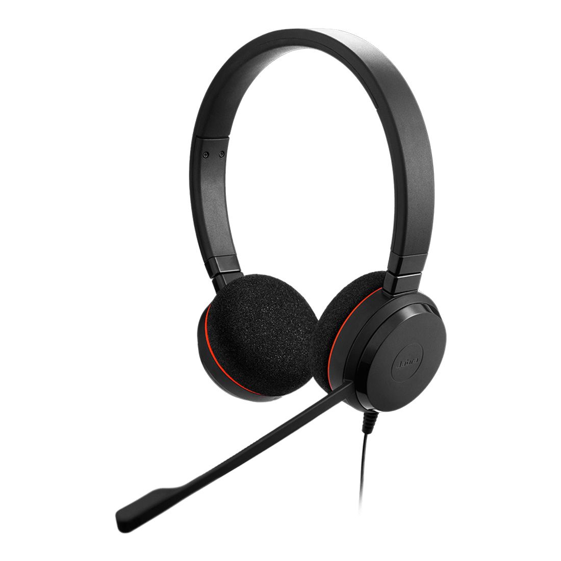 Jabra Evolve 20 MS Stereo SE USB-C, USB-C Variant, Passive Noise Cancellation, Easy call management, Plug-and-play