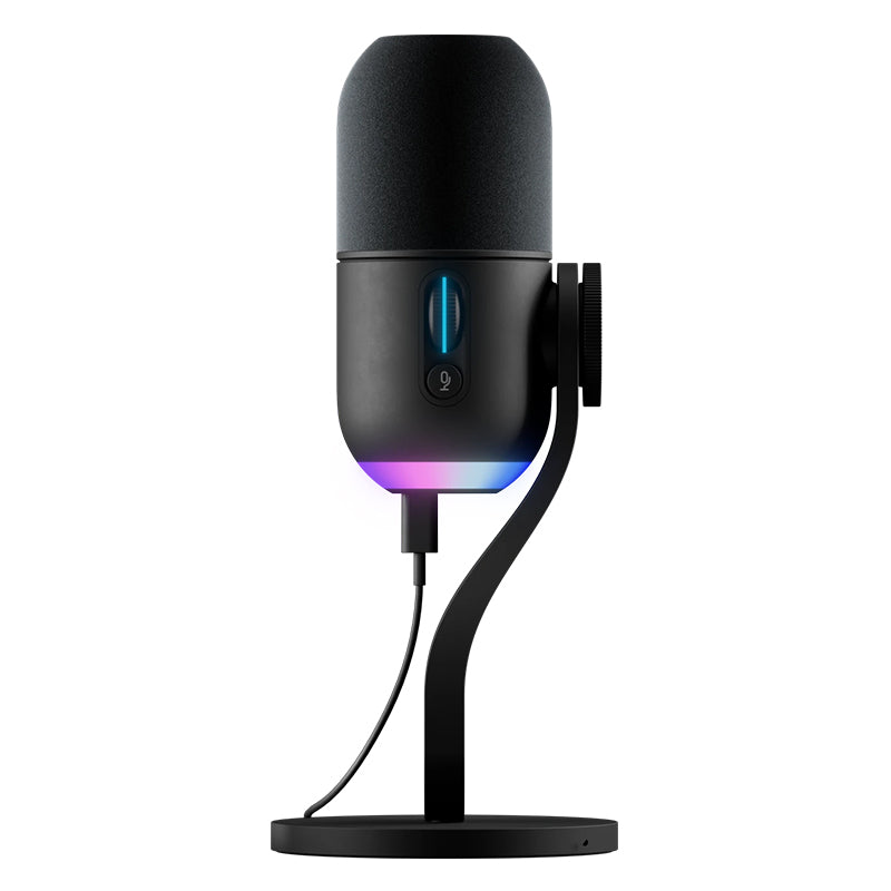Logitech Yeti GX Dynamic RGB Desktop Gaming Microphone USB-C to USB-A 2-Year Limited Hardware Warranty