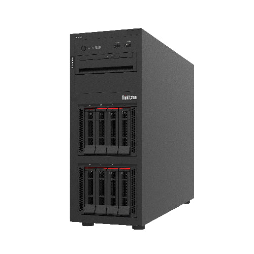 LENOVO ThinkSystem ST250 V2, 1xIntel Xeon E-2356G 6C 3.2GHz 80W, LFF, 1x8GB 1Rx8, SW RD, 1x300W