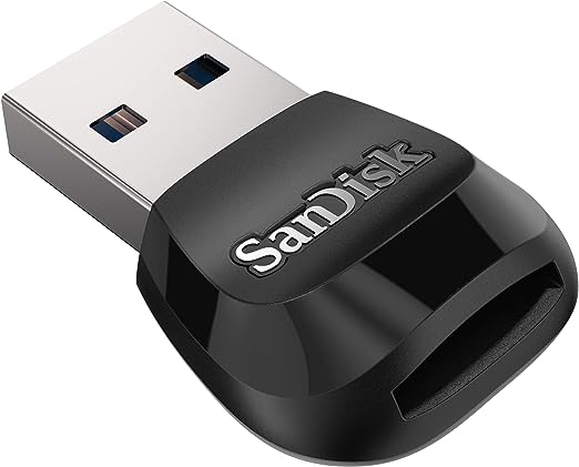 Sandisk MobileMate USB 3.0 Reader microSD⢠card reader speeds up to 170 MB/s USB-A 2-year limited warranty