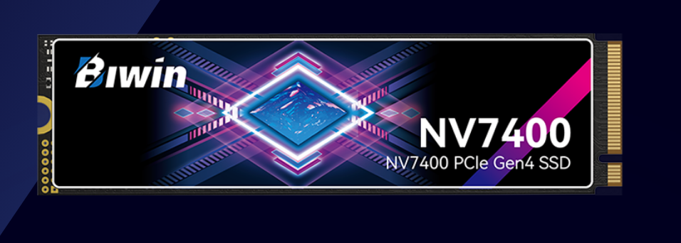 BIWIN NV7400-2TB-PCIe4.0 M.2 2280 up to 7450MB/s & 6500MB/s  BNV740002TB-RGX - 5 Year Warranty