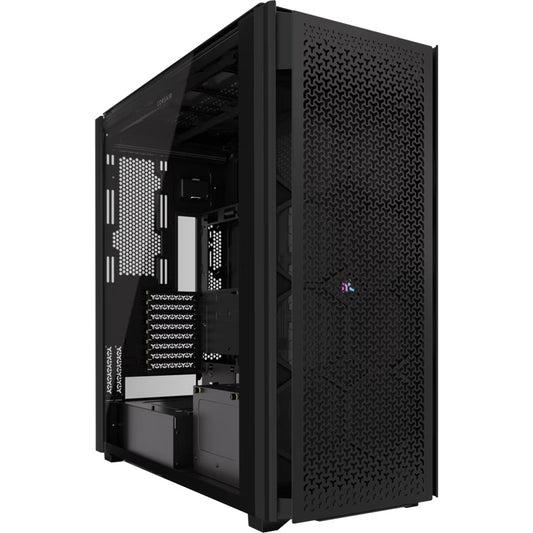 Corsair iCUE LINK 9000D RGB AIRFLOW Super Full-Tower PC Case - Black, 698Ã307Ã698mm, GPU 580mm, 6x 2.5', 5x 3.5', rad 480mm, 2x USB-C 180mm CPU Cooler