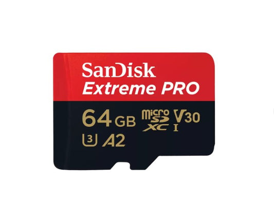 SanDisk ExtremeÂ® PRO microSDXCâ¢ UHS-I CARD - 64GB