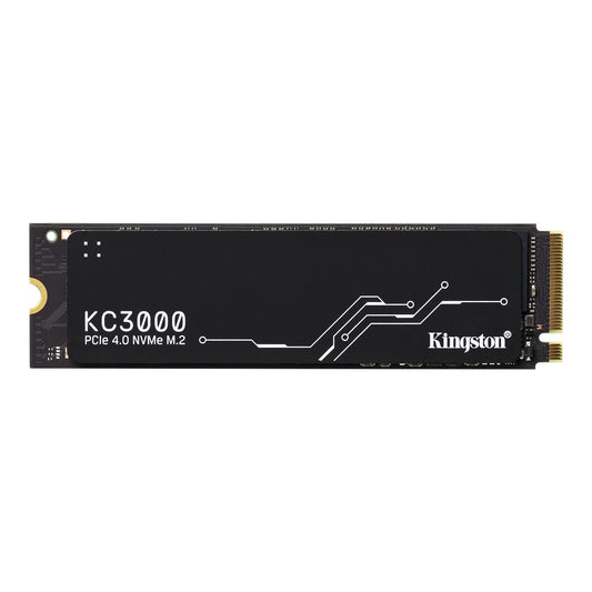 Kingston KC3000 1TB PCle 4.0 NVMe M.2 2280 7,000/6,000MB/s Random 4K 800TBW 3D TLC Phison E18 Low Profile Graphene Aluminium Heat Spreader