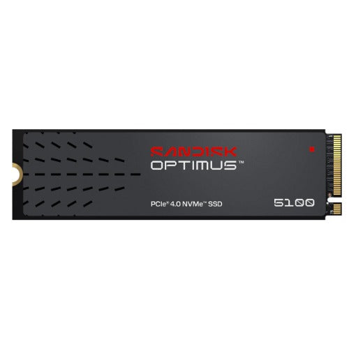 SANDISK Optimusâ¢ 5100 PCIeÂ® 4.0 NVMeâ¢ SSD, 2TB, Read 7,100MB/s Write 6,700MB/s, 5 Yr Warranty