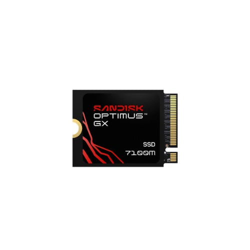SANDISK Optimus GX 7100M NVMeâ¢ SSD - 1TB, M.2 2230, Read 7,250MB/s Write 6,900MB/s, 5 Yr Warranty