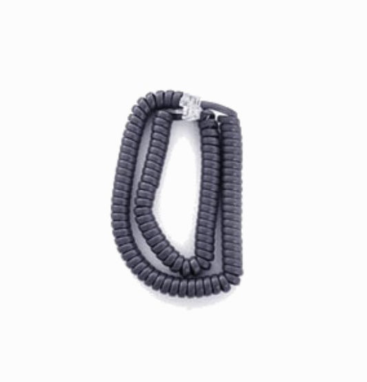 Fanvil curly cord for XU series headset, curveï¼black