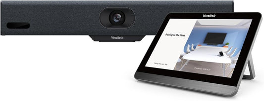 Yealink A10 All-In-One Android Video Collaboration Bar For Focus & Small Rooms, A10 Android Meeting Bar, CTP18 Touch Panel