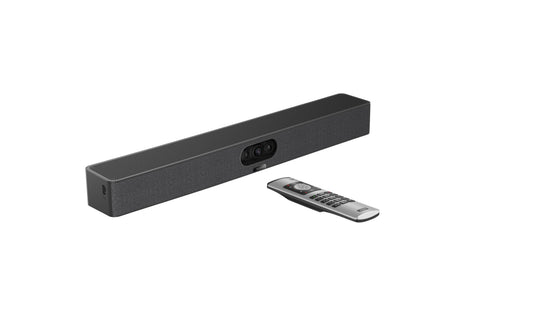 Yealink Meeting Bar A25-010, Microsoft Teams and Zoom Rooms on Android,151Â° Triple-lens System,Noise-free,AI-powered, One-cable solution