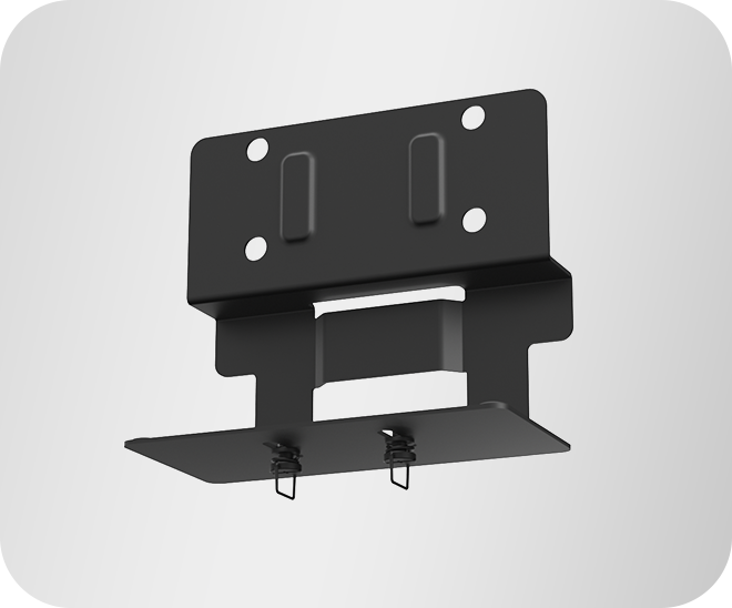 Yealink MD-AVBracket-S mounting bracket securely attaches MB A25, A40, SmartVision 40 to meeting display