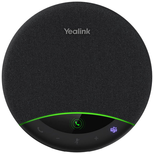 Yealink SP96 USB-C/A,AI Noise Cancellation,6 Mic for 5m All-round Voice Pick Up,65 mm Bluetooth Wireless Speaker,Full Duplex Audio & Echo Cancellation