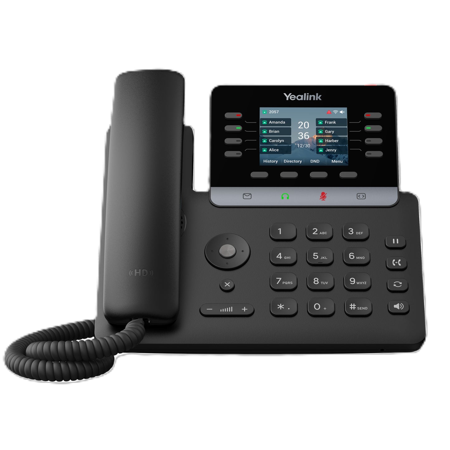 Yealink SIP-T73U (SBC READY) IP Phone, 2.8' Color Display, 12 SIP Accounts, HD Voice, USB & PoE, Bluetooth & Wi-Fi